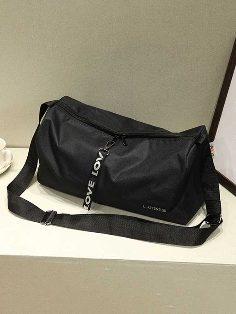 Fashion Outdoor Fitn Gym Bags Multifunction Sport Gym Storage Bag 600D Nylon Adjustab Strap for Weekend TrainingXJ241106
