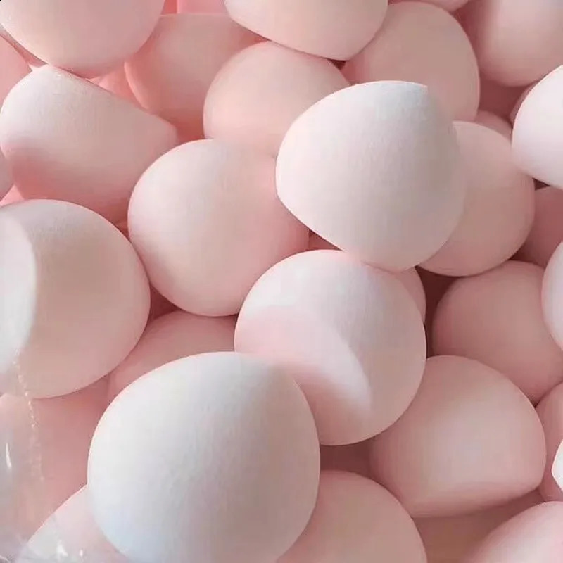 50 pieces of customized printed name cherry Darling Peach Steam Bread Beauty Egg Powder Bubble Makeup Sponge Beauty Tool Gift 241105