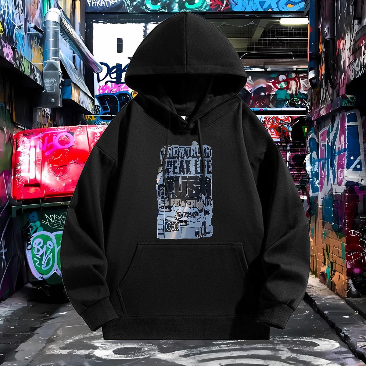 2024 New Hoodie Men Breathable Free Shipping Hoodie for Man Woman Custom Cartoon Clothes Street wear Hip Hop Warm Fleece