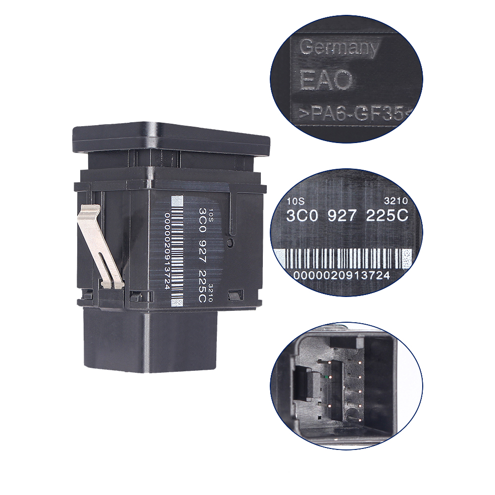 For VW CC big P switch Parking electronic hand brake switch