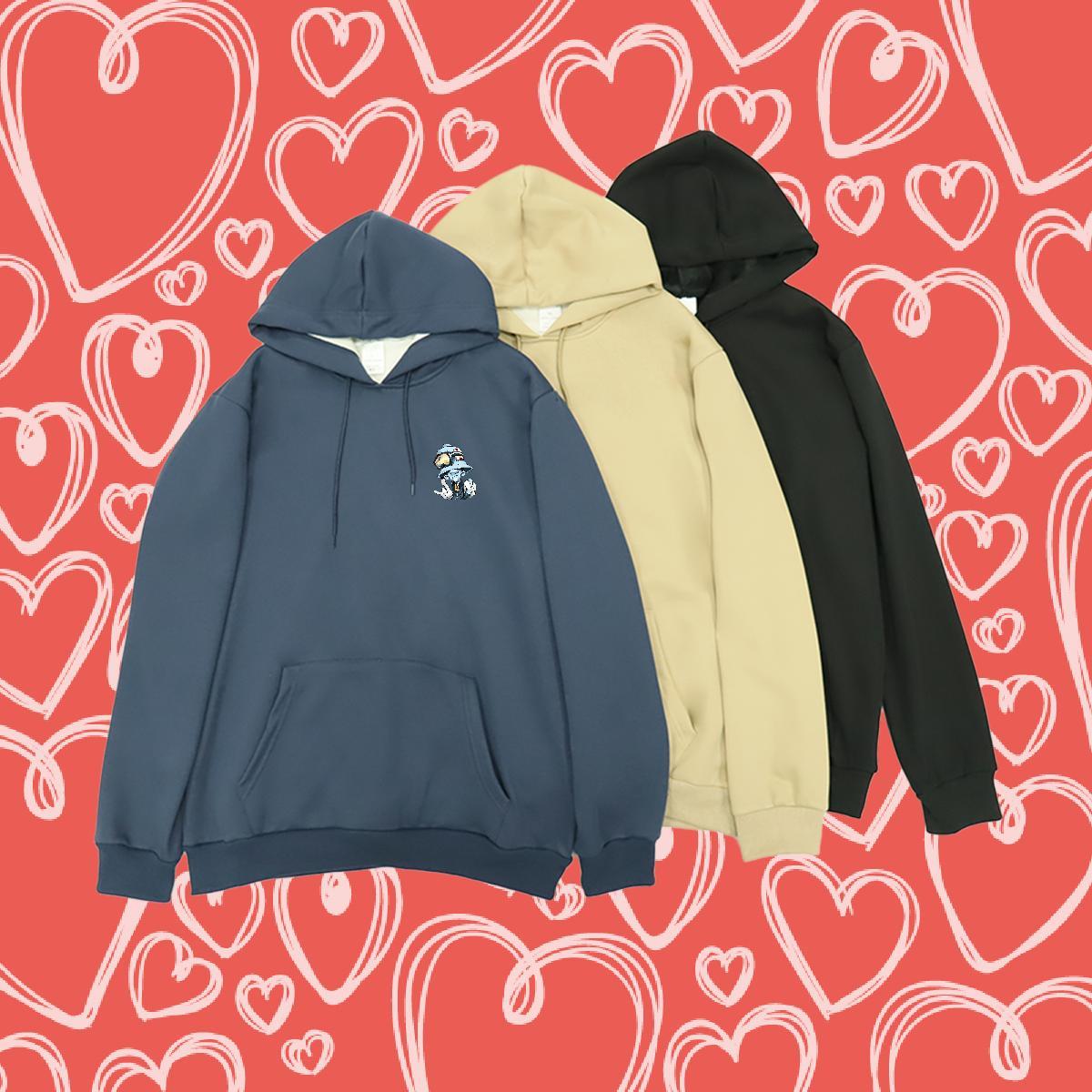 Wholesale Hoodie Women Anime Print Popular Couples Hoodie Wear Cotton 350g Long Sleeve Soft Hip Hop