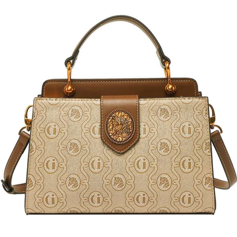 Designer Bag Light Luxury Brand Women's Handbag 2024 Spring/Summer New Designer High-Quality Shoulder Bag With Contrasting Color Crossbody