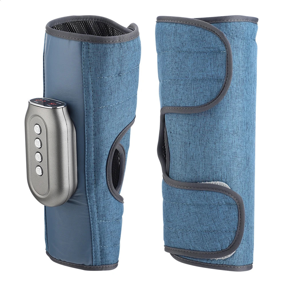 Air pressure foot massager with remote control electrically heated foot massager press kneading foot massager 241105