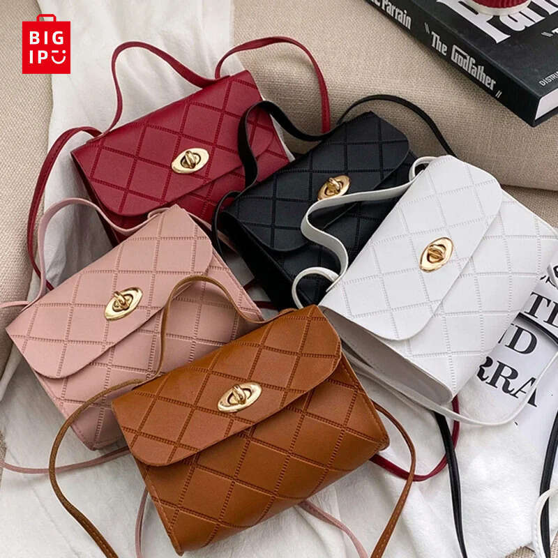 Designer Bag Womens Handbags Mini Bag Striped Square Fresh Age Reducing Fine Texture Soft Comfortable Females Crossbody Bag Handbags