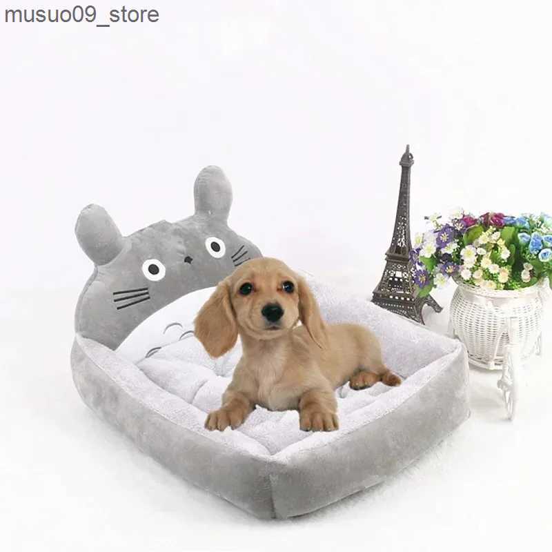 kennels pens Dog bed large dog bed dog cushion small bed middle cushion cat bad basket fluffy sofa pet product accessories L240910