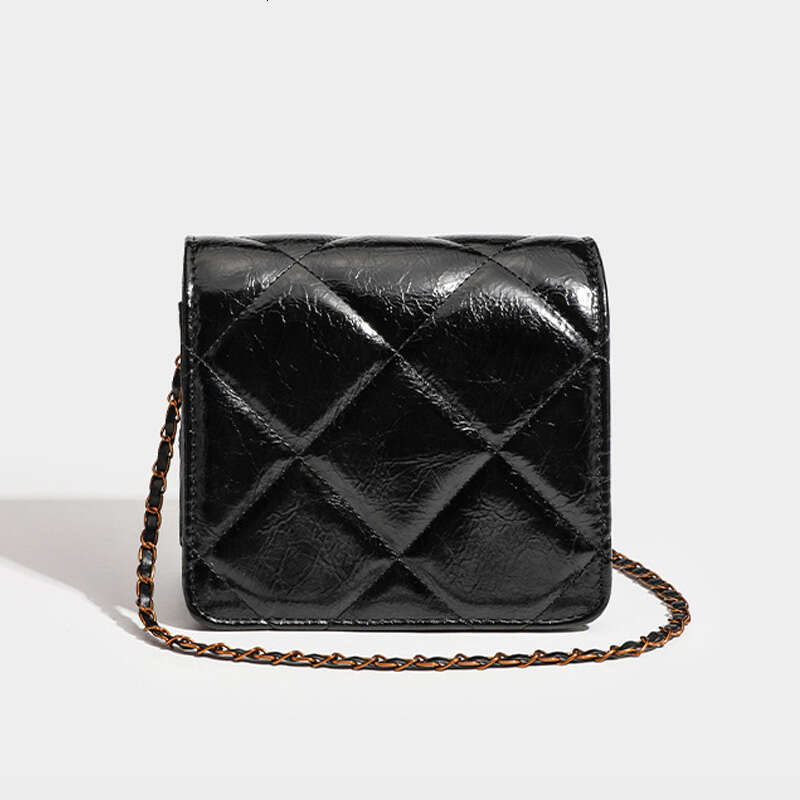 Designer Bag Women's Bag 2024 New Fashion Versatile Chain Lingge Single Shoulder Crossbody Phone Small Square Bag For Leisure