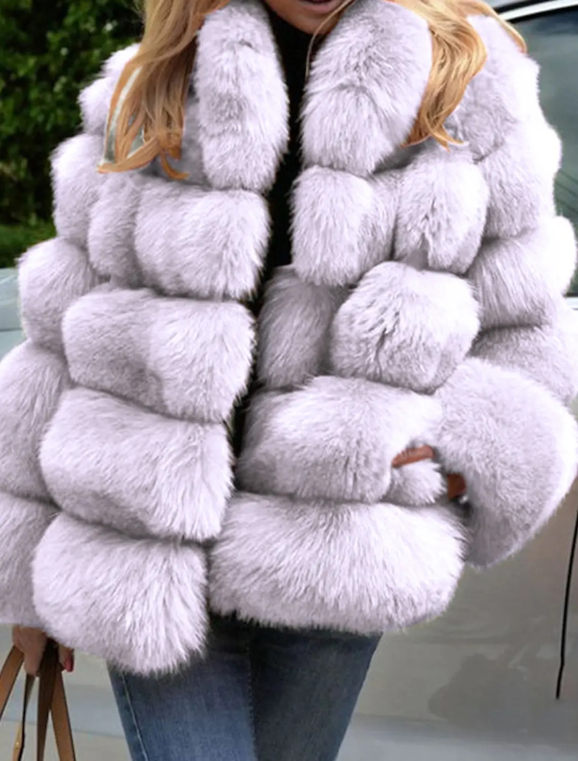 Sell Faux Fur Coat MultiColor Optional Thick Warm And Comfortable Autumn Winter Fox Women 241104