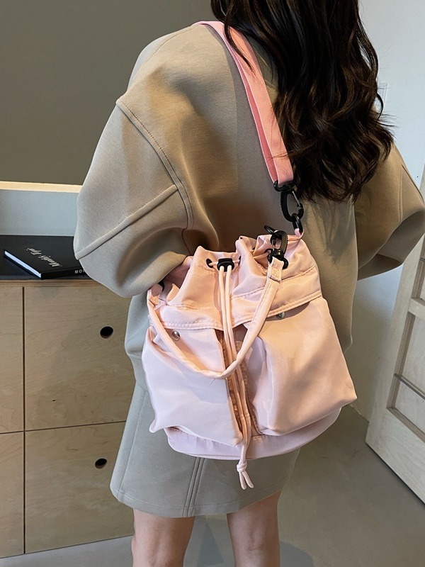 Folding For Women, Fashionable Design, High-end Trend, Bucket Bag, This Year's Popular Single Shoulder Backpack Designer Bags Handbags Women