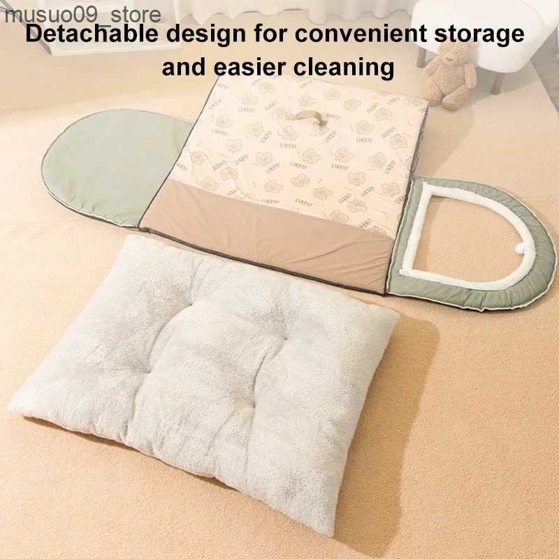 kennels pens Dog house detachable cat bed nest deep sleep tent suitable for medium-sized and large dogs suitable for warm winter geometric houses L240