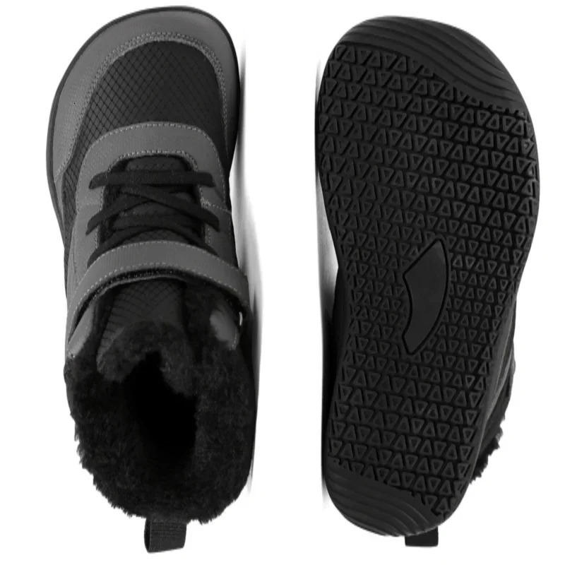 Kids High Top Barefoot Shoes Boys Girls Minimalist Sneakers Lightweight Comfort Zero Drop Shoes Toddler Little Big Kid 241106