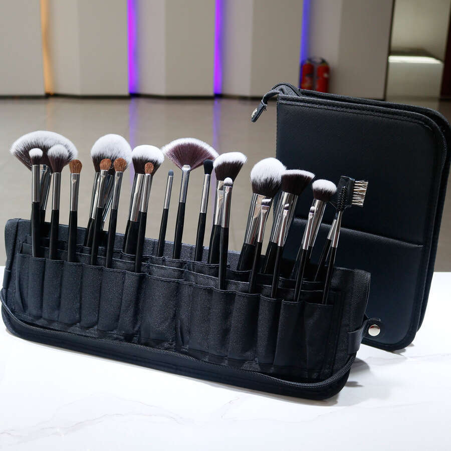 42Pcs Full Set Makeup Artist Professional Facial And Eye Beauty Tools Soft Wool Cosmetics Accessories Brush