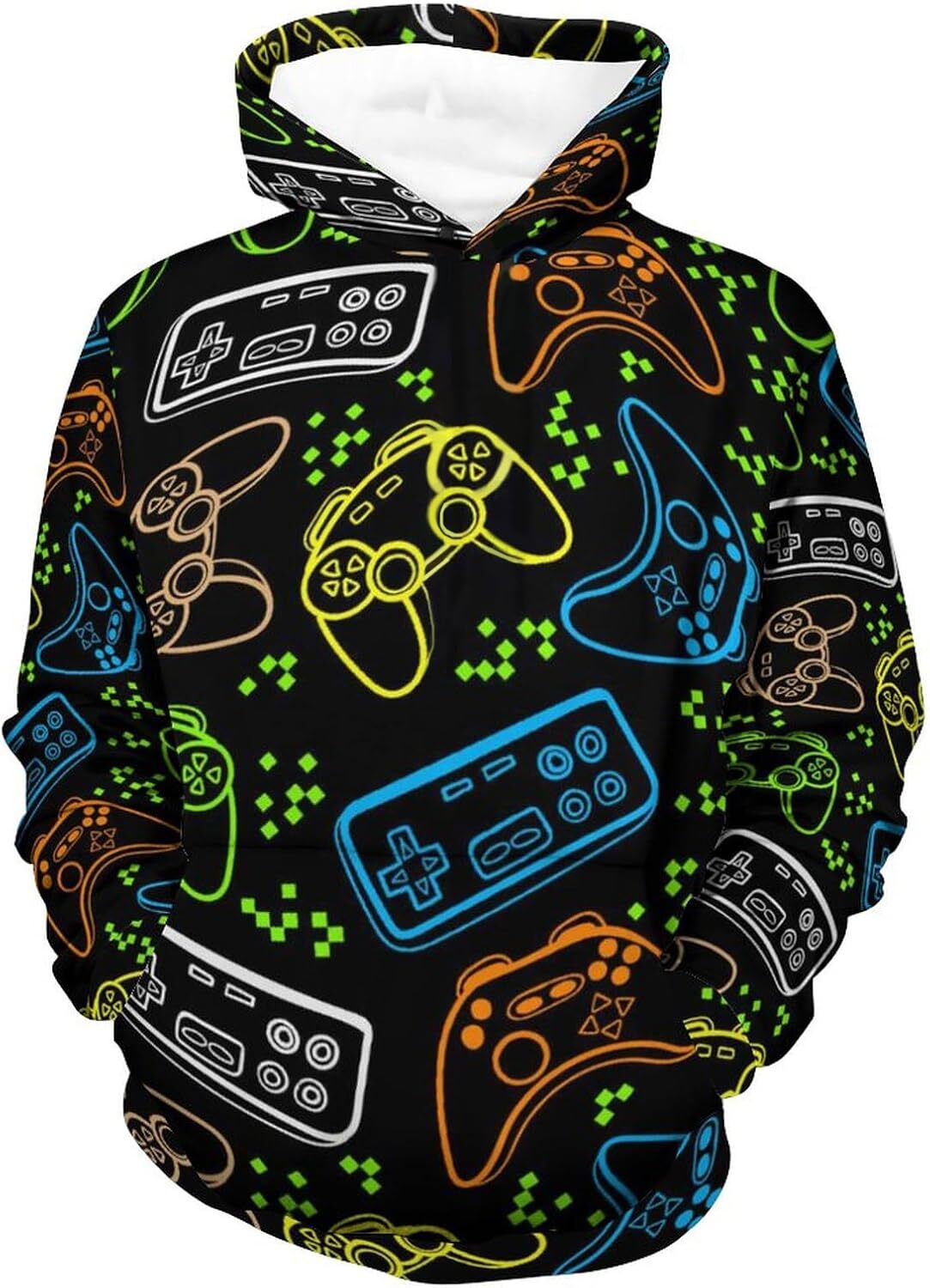 Hoodie for Mens Womens Youth Novelty Hoodie 3D Printed Boys Hoodie Sweatshirt Cool Hoodie with Kangaroo Pocket Graphic Cool and trendy