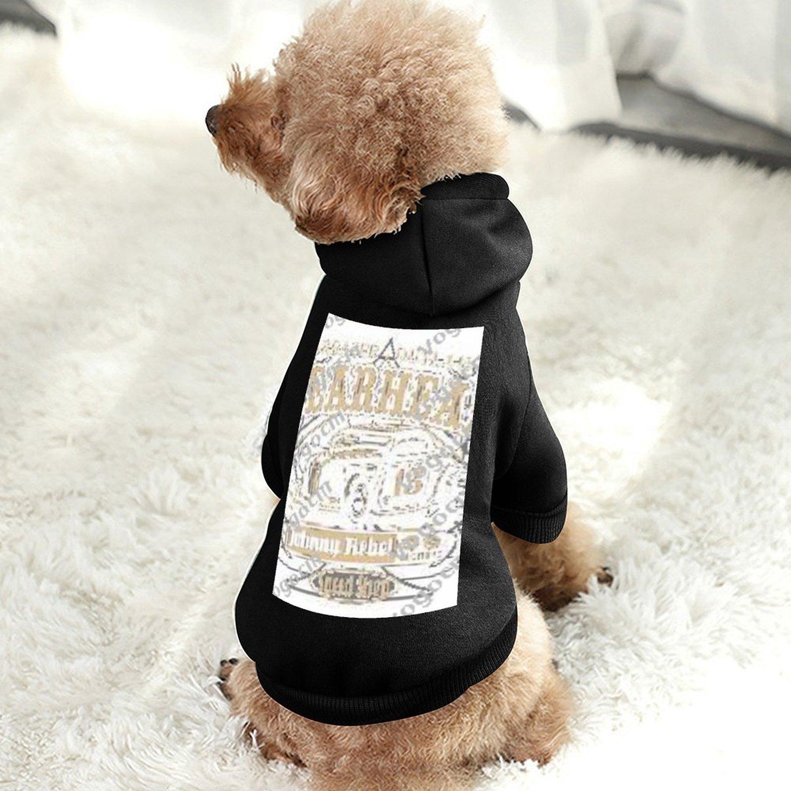 2024 DIY Dog's Hooded Sweatshirt Breathable Long Sleeve Anime Printing Hoodie Pullover Customized Anime Fine Fabrics Loose Fit Top Hoodie