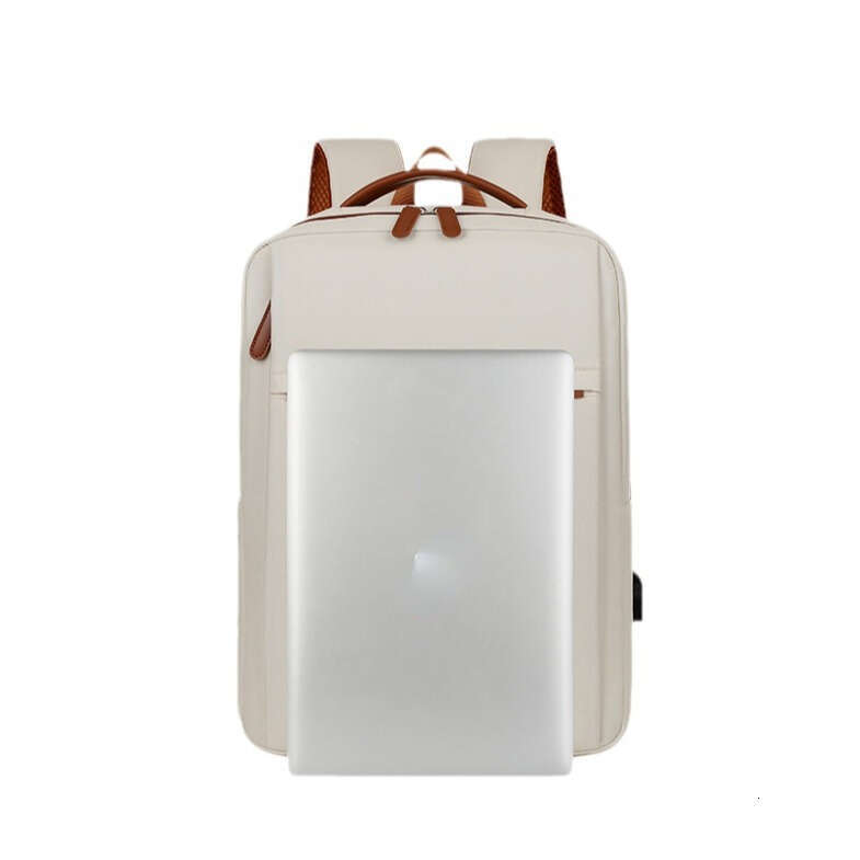 New Outdoor Simple Travel Backpack USB Charging School Bag