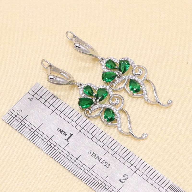 925 sterling silver cubic zirconia jewelry set suitable for womens earrings/pendants/necklaces/rings/bracelets 241106