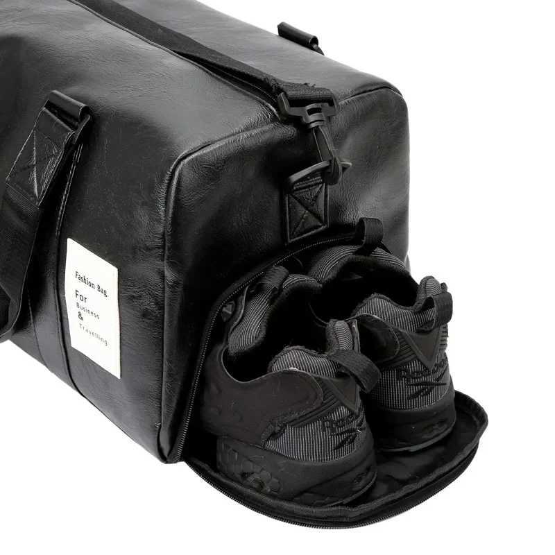Gym Bag ather Sports Bags Dry Wet Bags Men Training for Shoes Fitn Yoga Travel Luggage Shoulder Sac De Sport BagXJ241106