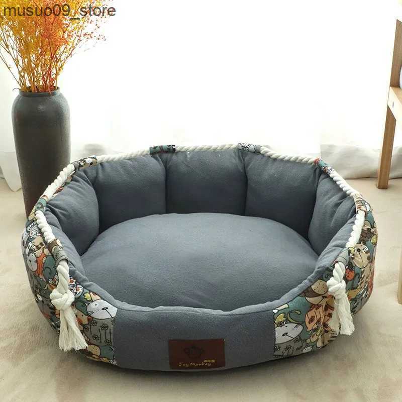 kennels pens Dog shelters are suitable for all seasons cool in summer detachable and washable summer dog beds cat shelters large medium and small L240