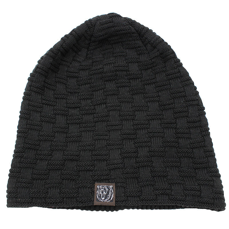 High quality design, Men's women's autumn and winter pullover knitted trendy woolen outdoor warm hats, Baotou pile hats