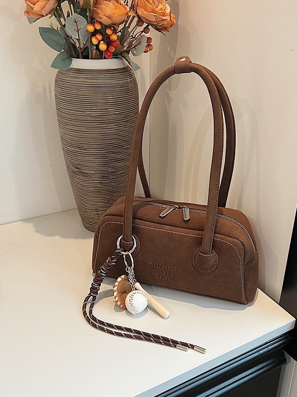 Autumn Winter Small For Bags Handbags Women New Fashionable And Versatile Single Shoulder Underarm Super Fire Hand Pulling Stick Bag Designer