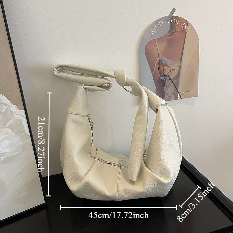 Designer Bag Women's Large Capacity Shoulder Bag Retro Dumpling Bag Paired With Casual Multifunctional Armpit Bag