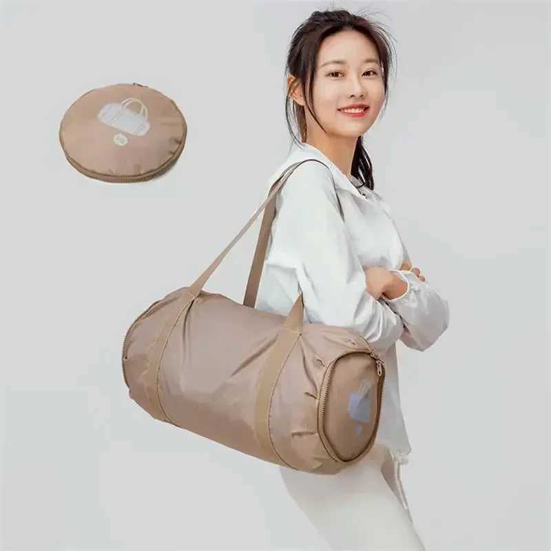 Sports Gym Bag Foldab Dry Wet Separation Toitry Shoulder Bag Busin Trip Travel High acity Portab Water Proof HandbagXJ241106