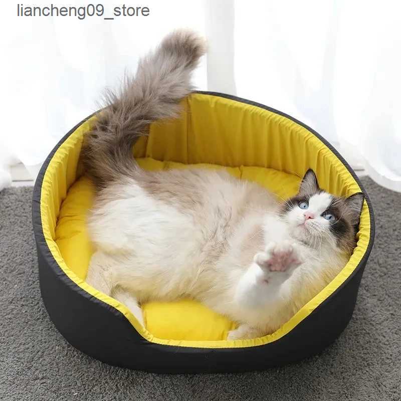 kennels pens 2024 high-quality large dog bed sofa mat suitable for small medium and large pet dog blanket mats basket mats and cool mats L240910