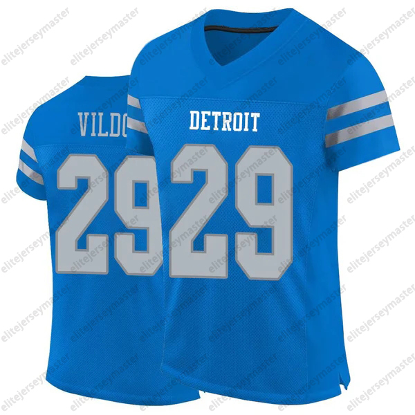 Cities Football Jerseys Goff Hooker Gibbs Montgomery Reynolds Vaki Patrick Raymond St. Brown O'Connor Onwuzurike Fox Hatten Fromm Jefferson Custo
