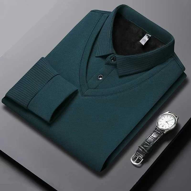 Mens new Embroidered Long Sve Wfle autumn and winter shirt high-quality luxury and fashionable business casual top W241106