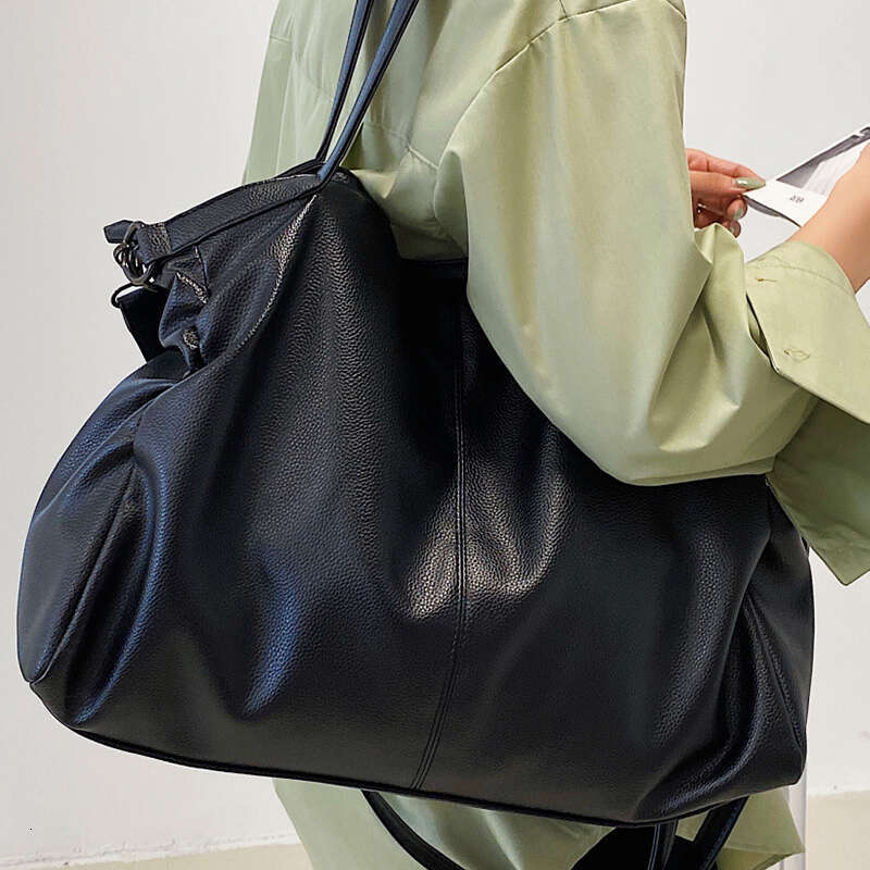 Designer Bag Big Black Tote Bags For Women Large Hobo Shopper Bag Roomy Handbag Quality Soft Leather Crossbody Bag Ladies Travel Shoulder Bag
