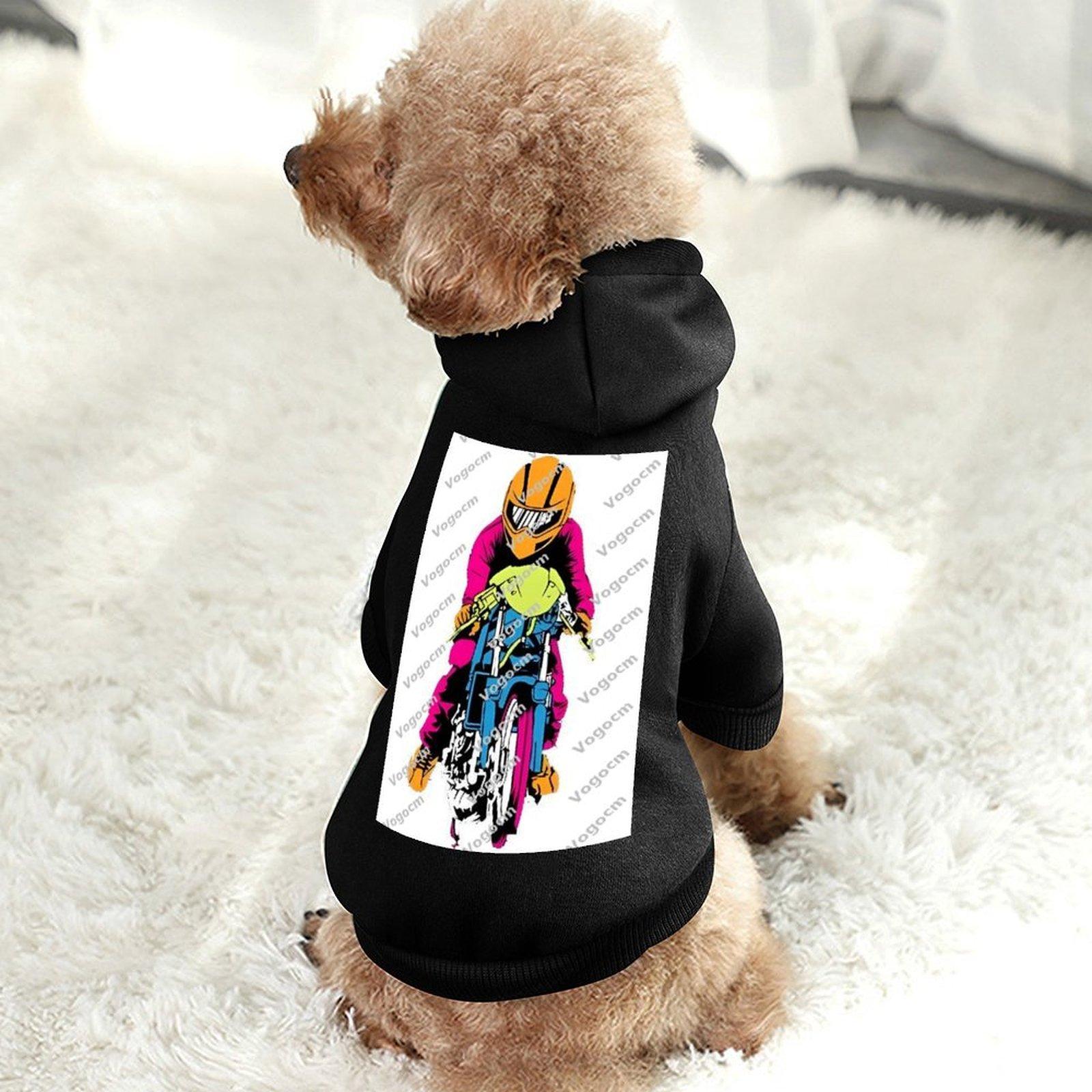 Classic Casual Hoodie For Dog Breathable Soft Streetwear Dog Clothes Hoodie Customized Printed Warm Loose Hoody