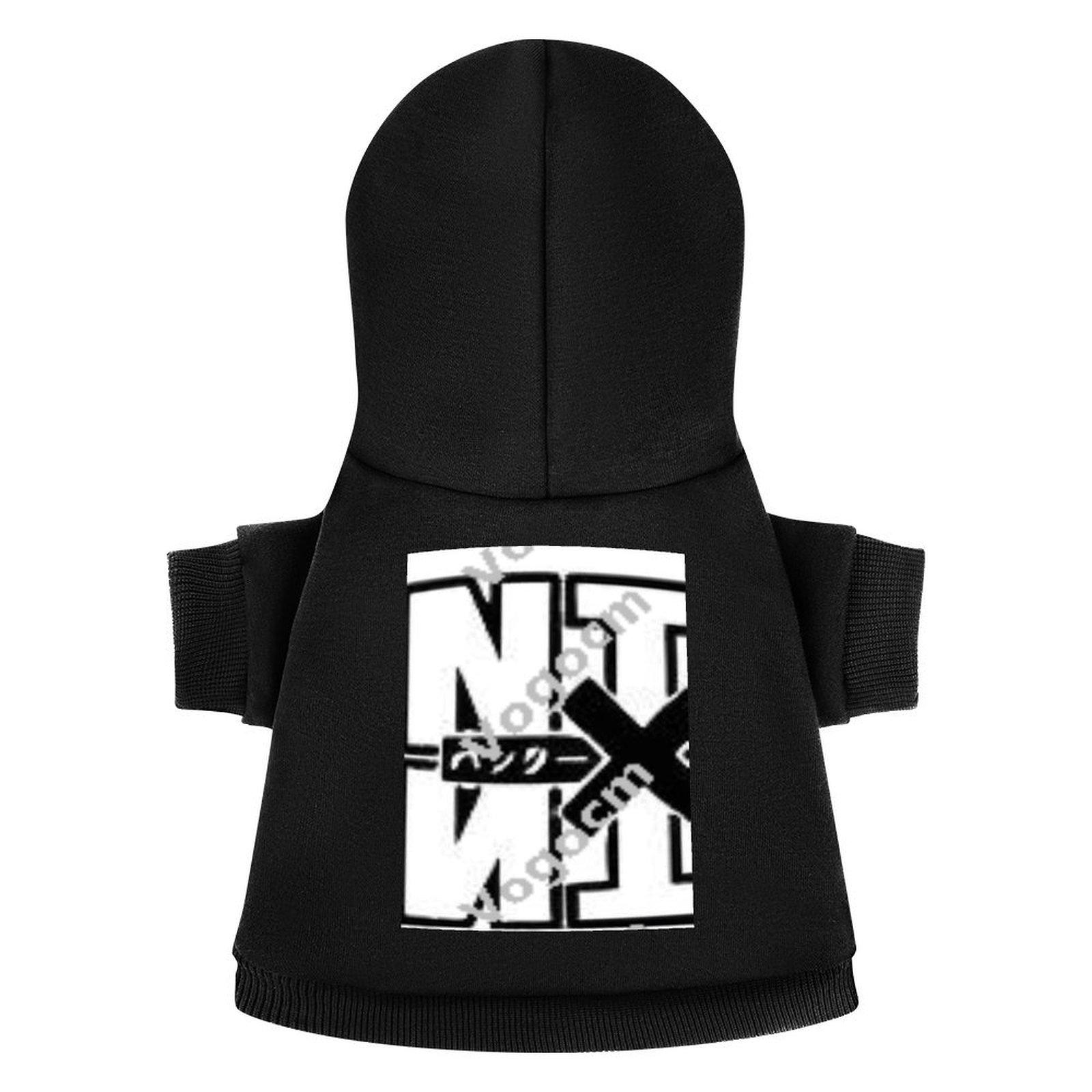Factory Direct Dog's Hooded Sweatshirt Hooded Breathable Everyday Leisure Pet Hoodie Customized Oversized Print Terylene health cloth Comfortable
