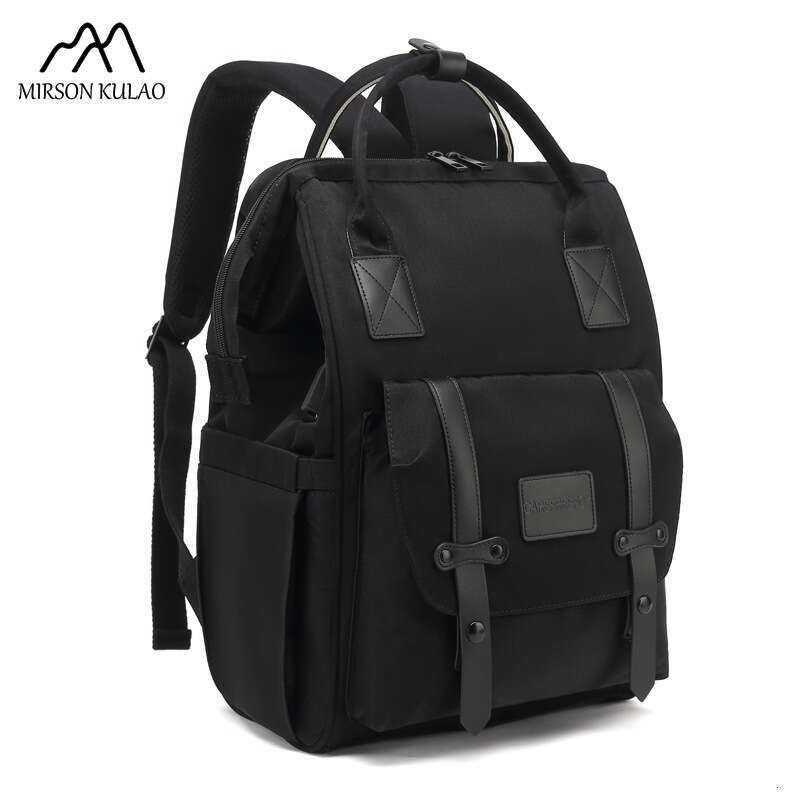 Leisure large capacity multifunctional mommy backpack with advanced feel, lightweight nylon mother and child large capacity backpack