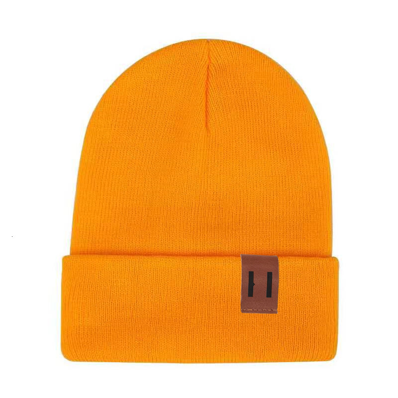 High quality design, knitted hat pile men's and women's double-layer elastic hat, hip-hop rolled edge hat