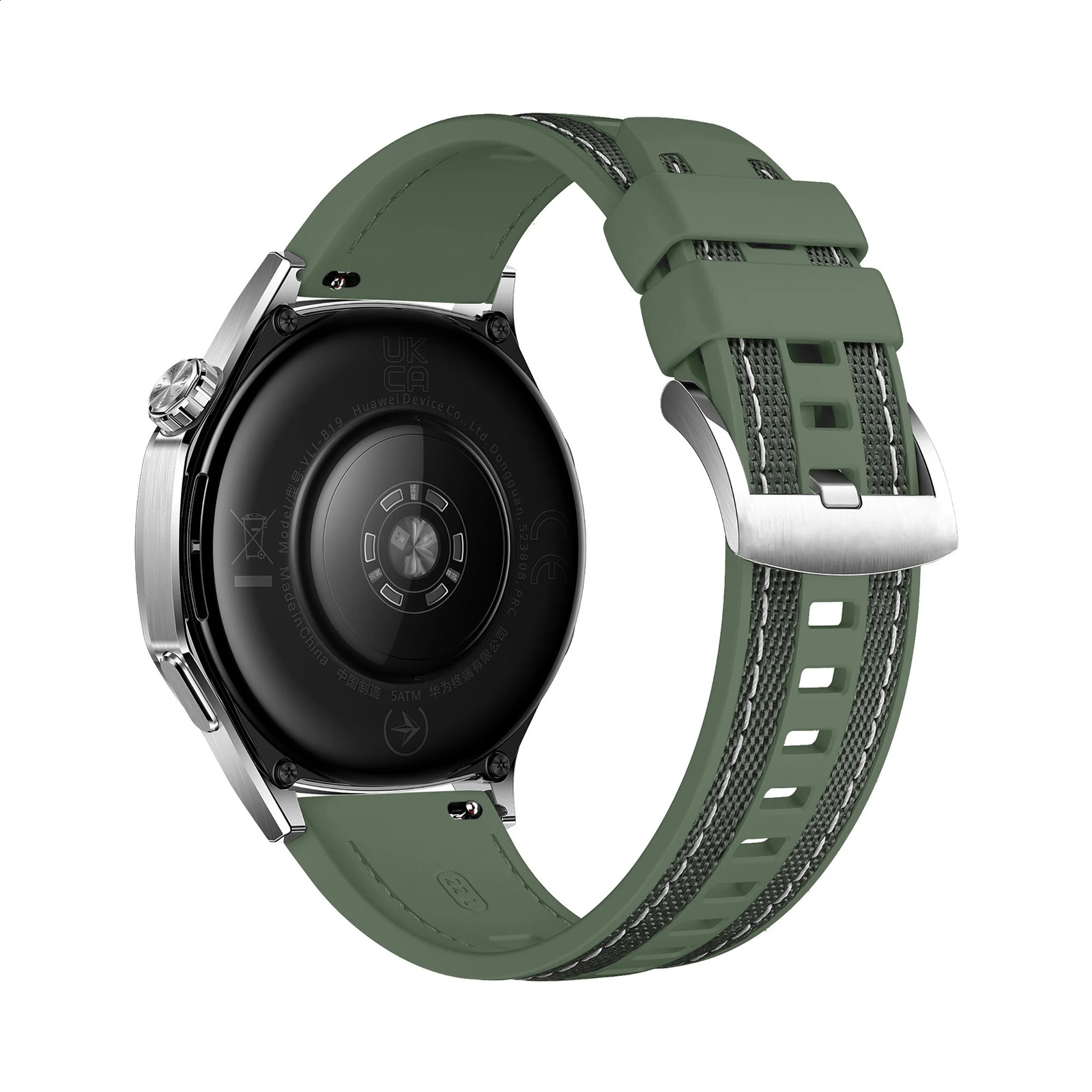 22mm Strap For Huawei Watch GT4 GT5 Pro mm Bracelet Silicone Woven Band GT2 GT 3 2 GTR4 GTR3 GTR2 Watchband 241105