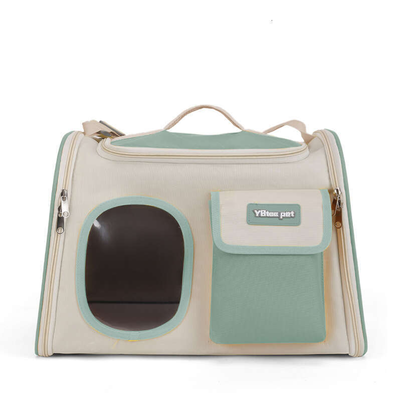Large Capacity Cat Bag with Cartoon Design - Portable One-Shoulder Diagonal Cross Backpack for Outdoor Use