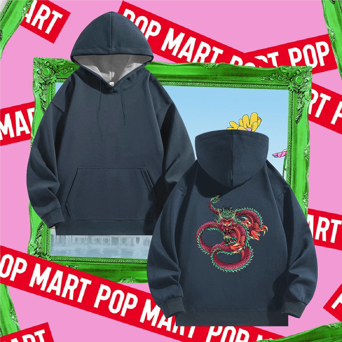 Fashion Casual Men Hoodie Cartoon Print Designer Men Tops Hoodie Pullover Hoodie Street Casual Warm Fleece Long Sleeve Soft