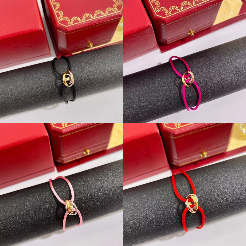 bracelet designer bracelet three ring bracelet Stainless Steel jewlery designer for women designer armreif bracciale pulsera bracelets designer jewelry