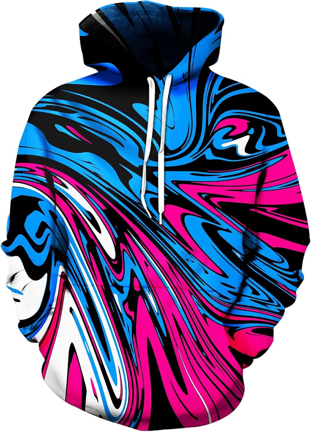 Hoodie for Mens Womens Graphic Hoodies for Men Sweatshirts for Teen Boy Gifts Xmas Cool Things Novelty Black Red Pullover Hoodie Graphic Fashionable a