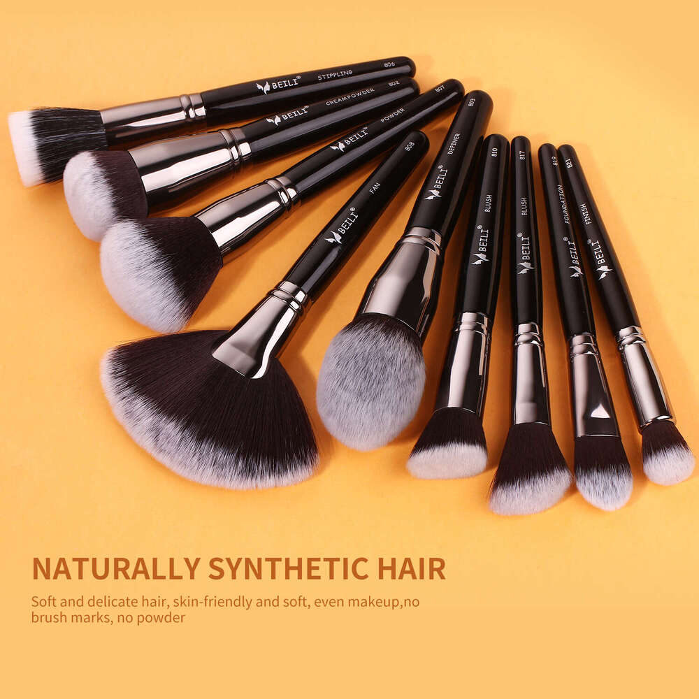 BEILI Brushes 25Pcs Makeup Set Cosmetic Foundation Brush Kit Eyeshadow Powder Blush Concealer Make Up Tool
