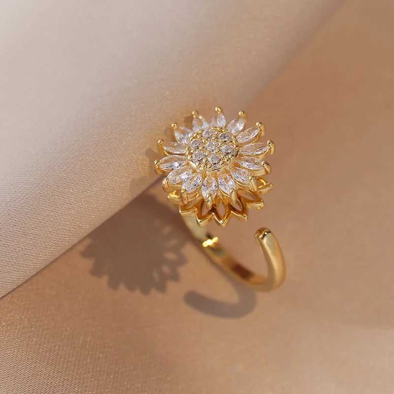 Beautif Fashionable Suower necklace ring Charm Wen Jewelry Accessories perfect birthday gift for Wen girl X241106