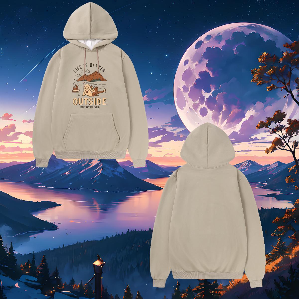 2024 Hoodie for Women Pullover Hoodie Lady Women Tops Hoodie DIY Velvet Thick Long Sleeve Soft Beach