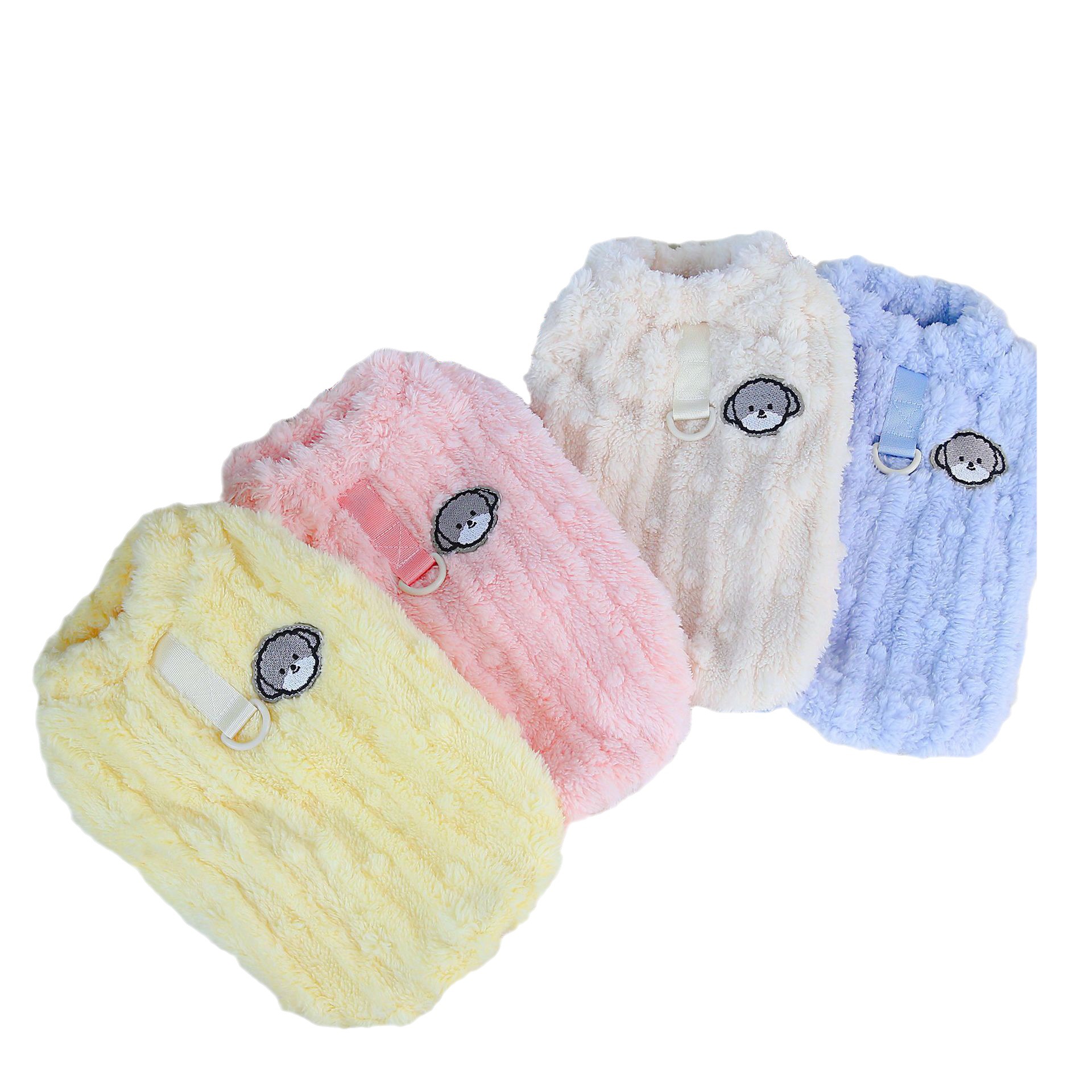 Dog Apparel Supplier Autumn Winter New Design Dog Outdoor Warm Vest Pink Simple Dog Clothes