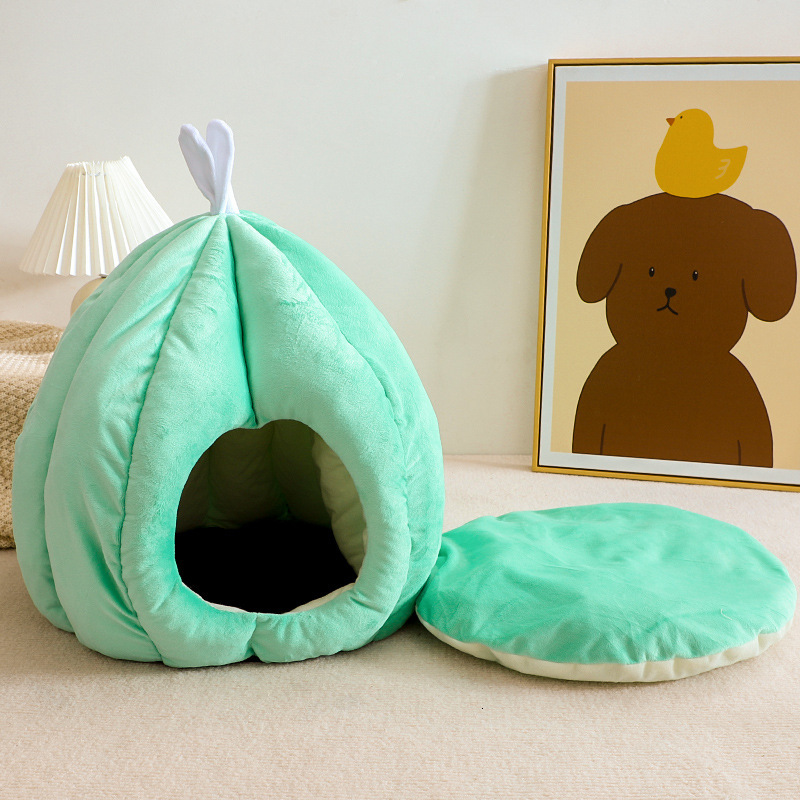 Cat Nest Four Seasons Universal Semi Enclosed Winter Warm Dog Bed Pet Nest Puppy Milk Dog Puppy Bed Dog House Supplies 626