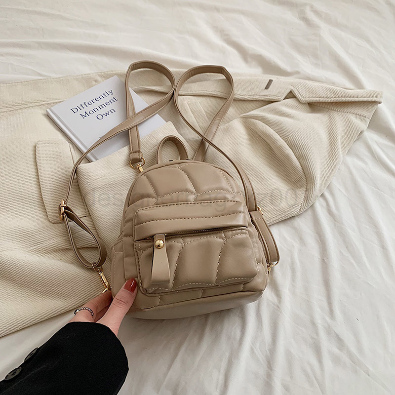 Bag Classic Designer Fashion 10a Top Nikiduncks Woman Bags Mini Backpack Womens Threedimensional Small Soft Leather Casual Versatile S