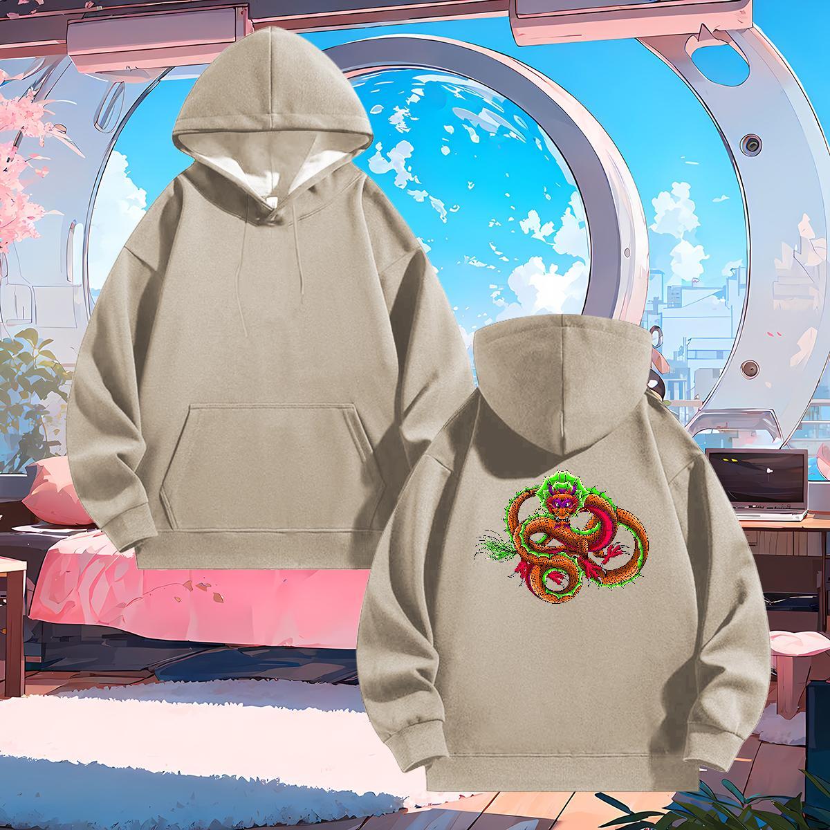 2024 Hoodie Men US/EU Size Unisex Hoodie Pullover Top Hoodie Y2K Thick Fleece Breathable Drawstring Hoodie