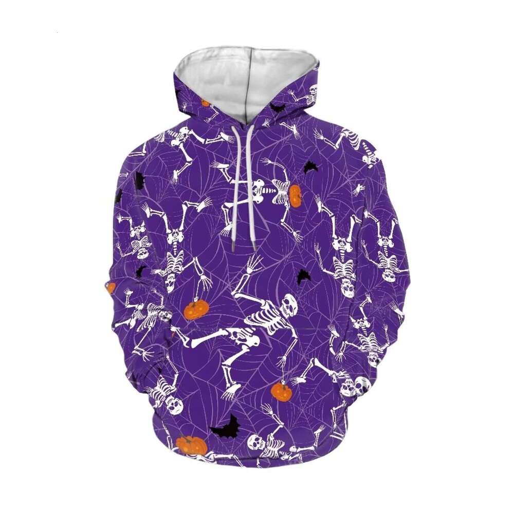 shanshi spider hoodie New autumn and winter Halloween spider hooded men American sweatshirt women long sleeved pullover for couples