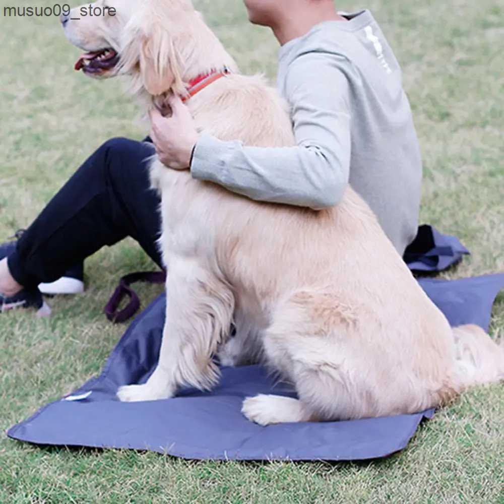 kennels pens Outdoor pet dog mat portable blanket cat mattress reversible waterproof sleep mat foldable camping travel mat L240910