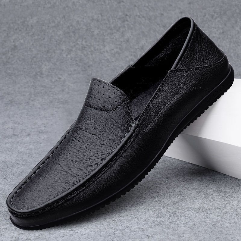 Men 2024 Top Quality Dress Shoes Luxury New Business Shoes Slip on Leather Shoes for Men Size 38-44
