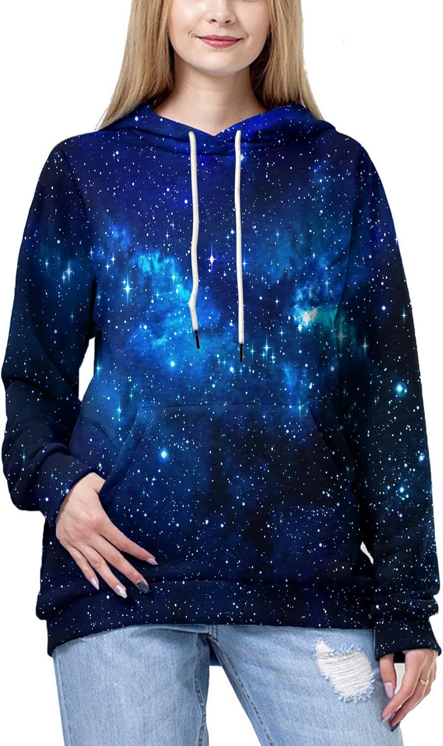 Hoodie for Mens Womens Unisex 3D Printed Casual Pullover Hoodie with Big Pockets Graphic Pullover Long Sleeve Warm and cool