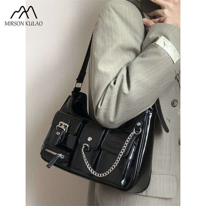 2024 New Chain Underarm Bags Commuter Single Shoulder Crossbody Pocket Fashion Tote Bag Women